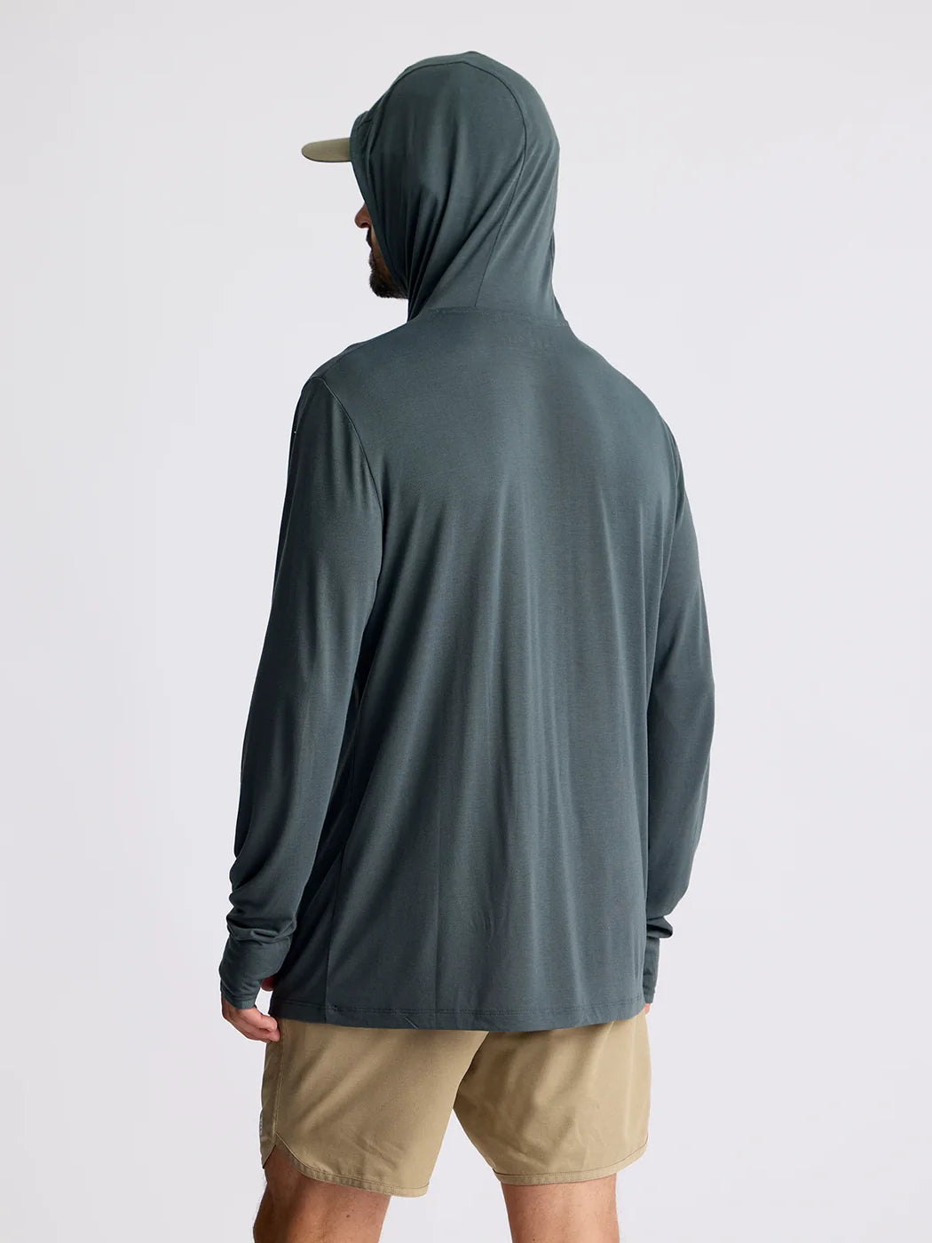 Free Fly Men's Bamboo Lightweight Hoodie - Midnight