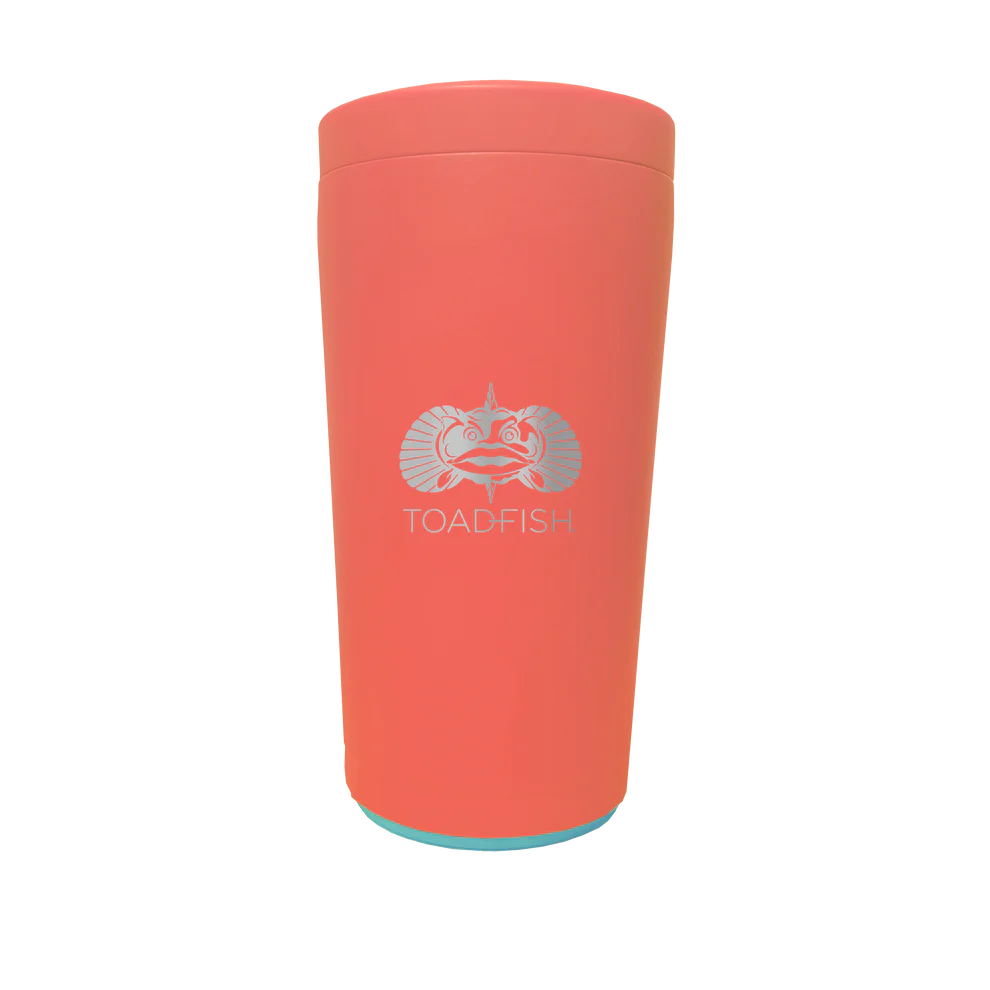Toadfish Universal Can Cooler - Coral