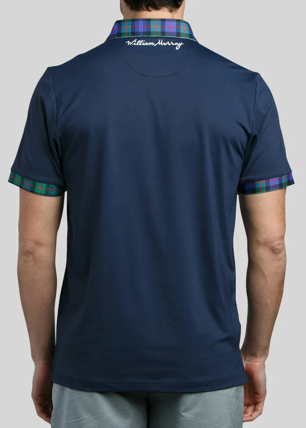 William Murray MURRAY FAMILY TIES POLO - Navy