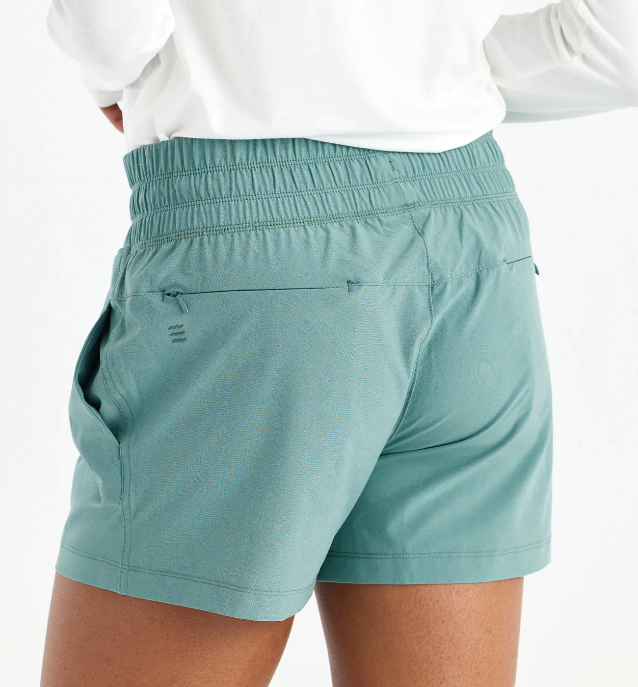 Free Fly Women's Pull-On Breeze Short - Sabal Green