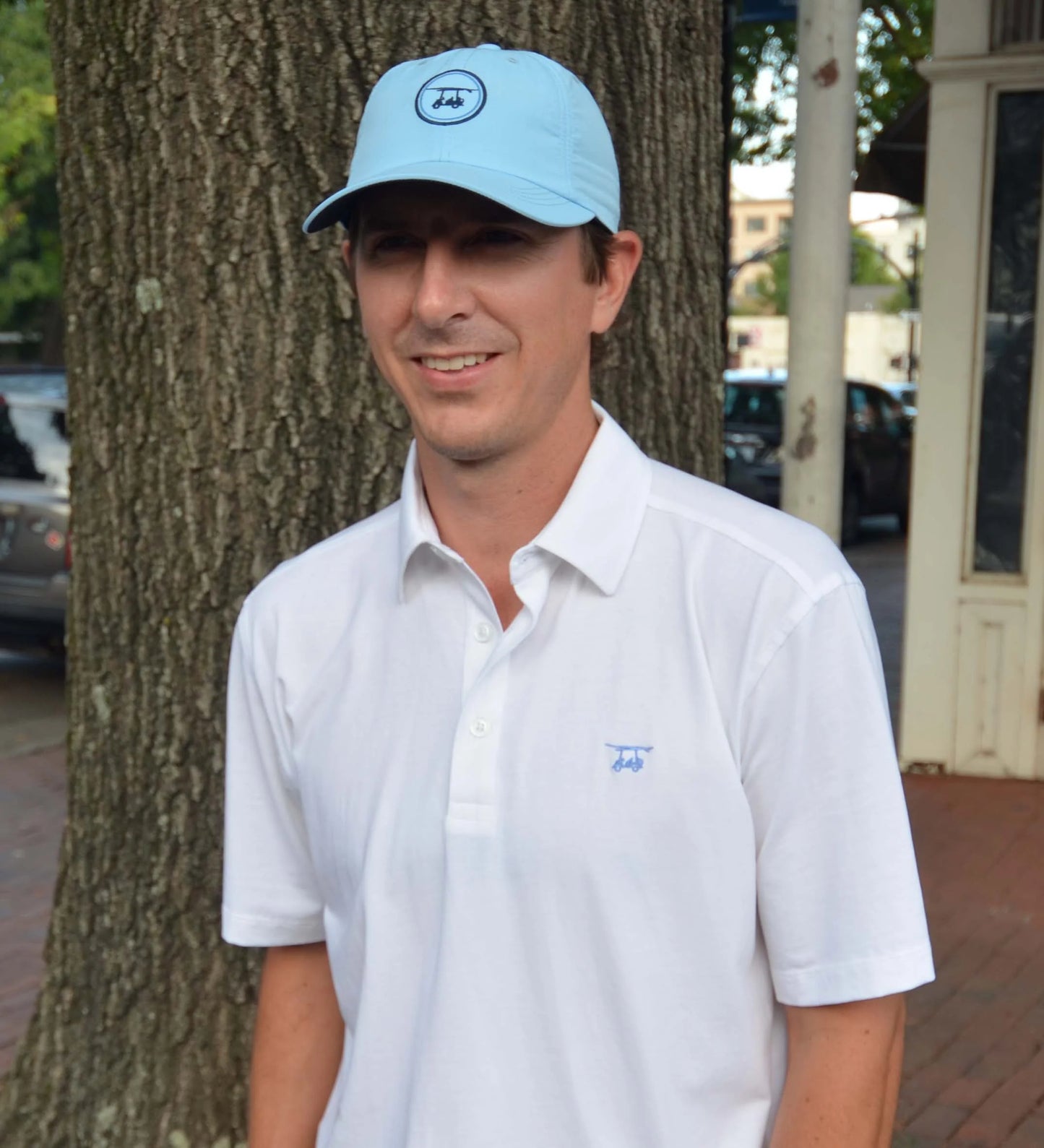 Bald Head Blues Performance Hat - Light Blue