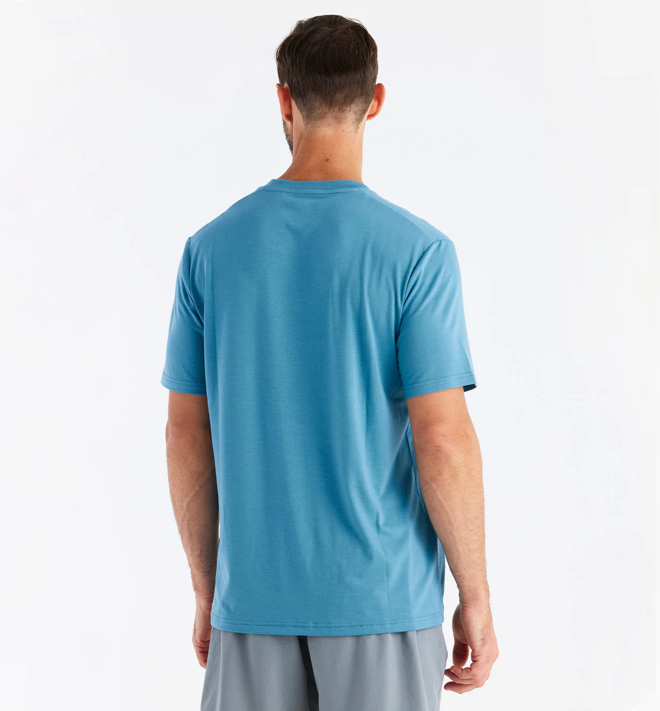 Free Fly Men's Bamboo Motion Tee - Bluestone