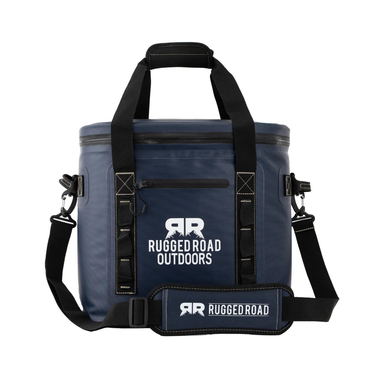 RUGGED ROAD 30 CAN SOFT COOLER - Blue Steel