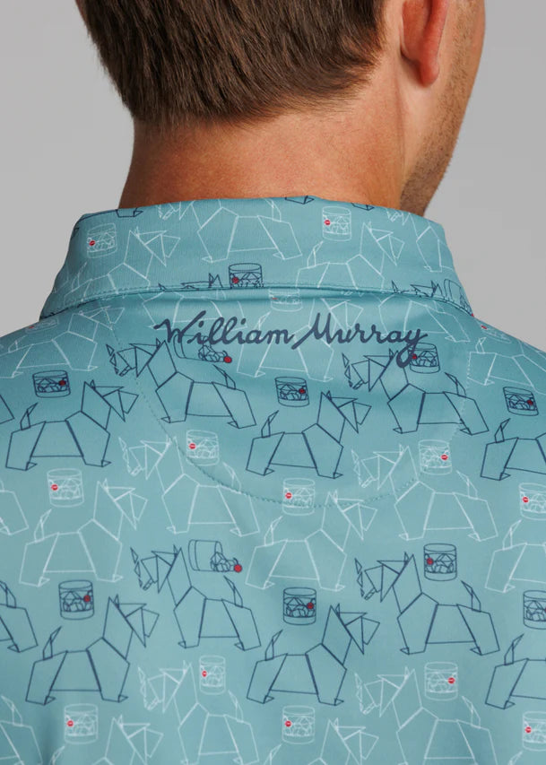 William Murray SCOTCH BLEND POLO - Glacier
