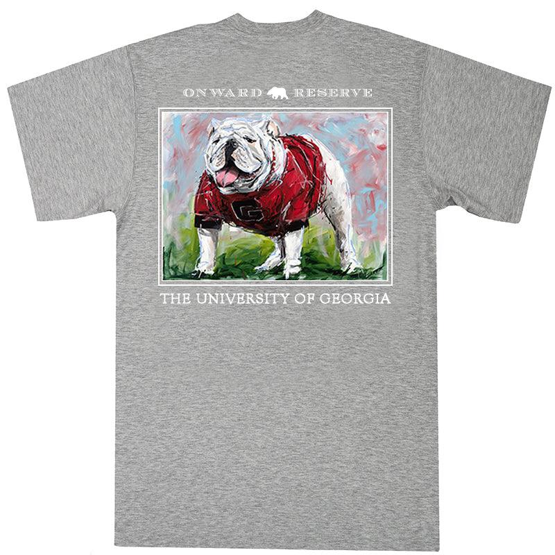 Onward Reserve Lewis Uga Short Sleeve Tee - Heather Grey