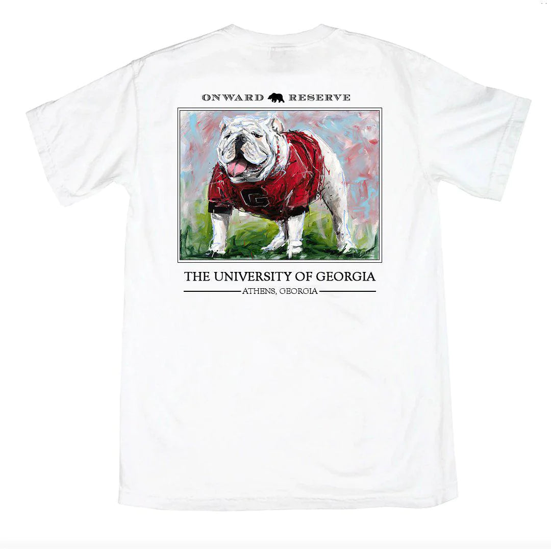Onward Reserve Lewis Uga Short Sleeve Tee - White