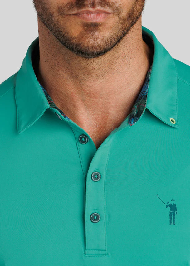 William Murray MURRAY CLASSIC POLO - Seafoam