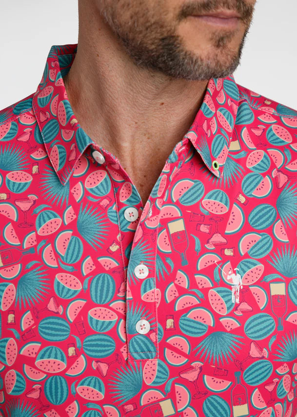 William Murray SEED SPITTERS POLO - Watermelon
