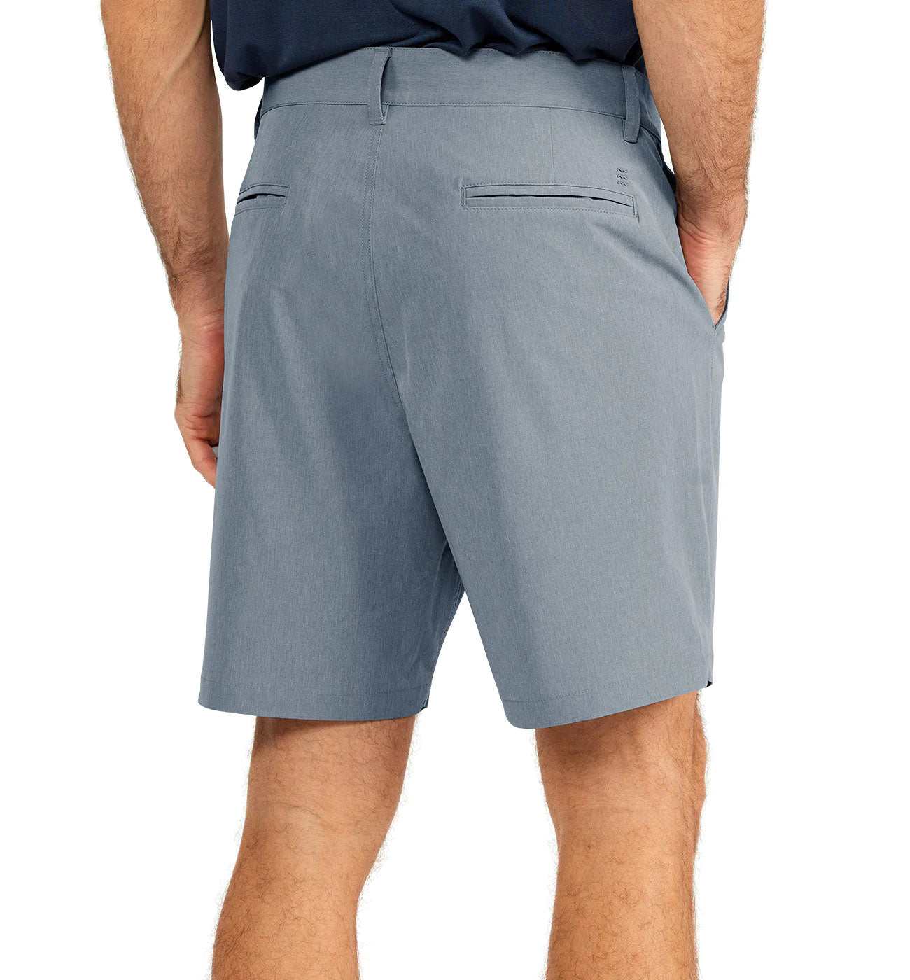 Free Fly Men's Hybrid Short II – 7" - Heather Blue Dusk