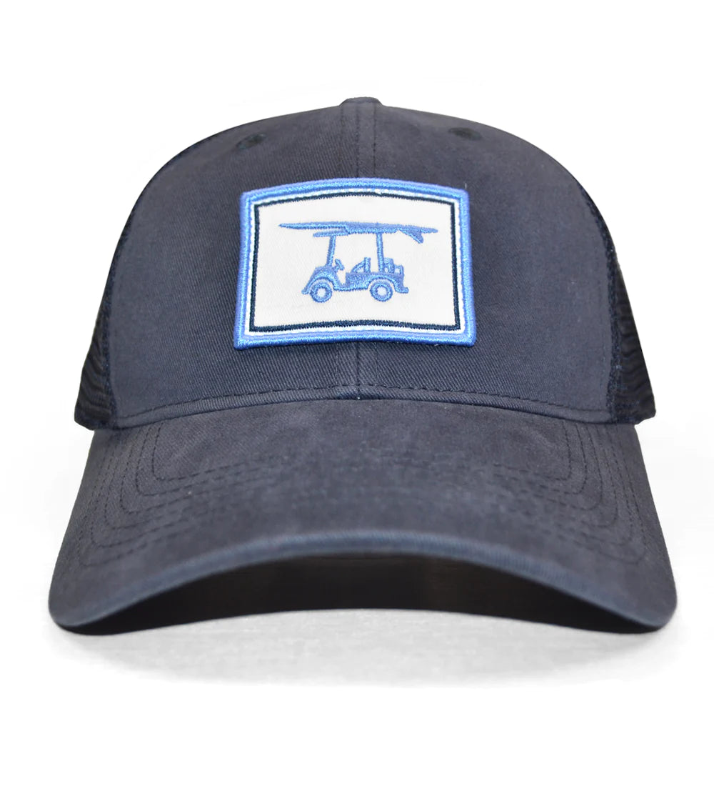 Bald Head Blues Trucker Hat - Navy