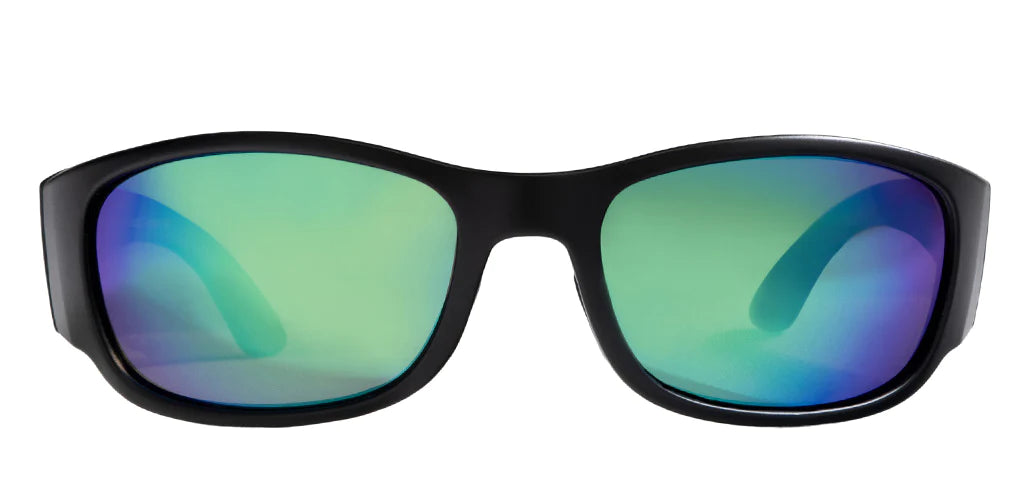 RHEOS Bahias - Gunmetal/Emerald