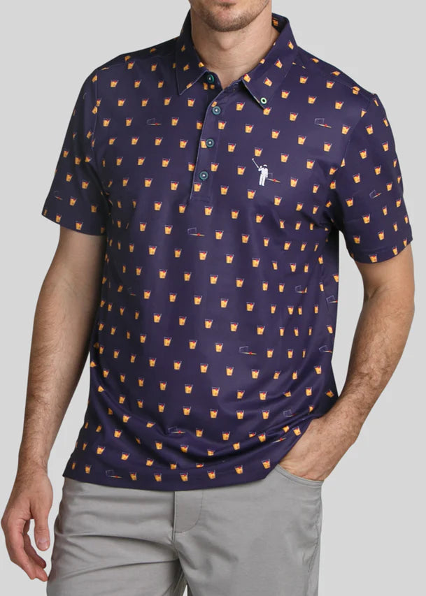 William Murray OLD FASHIONED POLO - Plum
