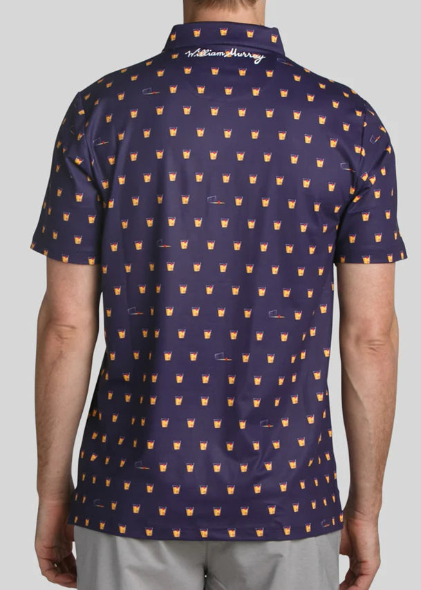 William Murray OLD FASHIONED POLO - Plum
