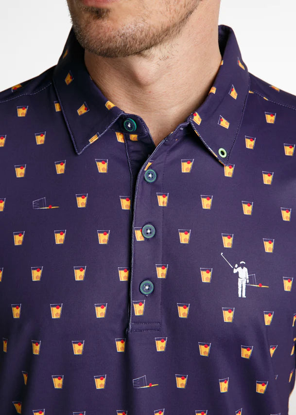 William Murray OLD FASHIONED POLO - Plum