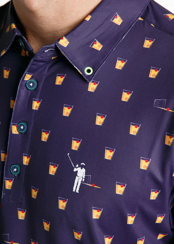 William Murray OLD FASHIONED POLO - Plum