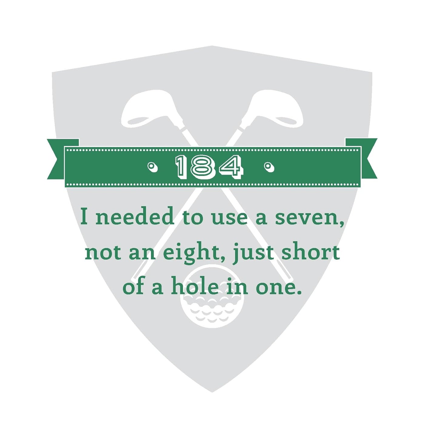 501 Excuses For A Bad Golf Shot