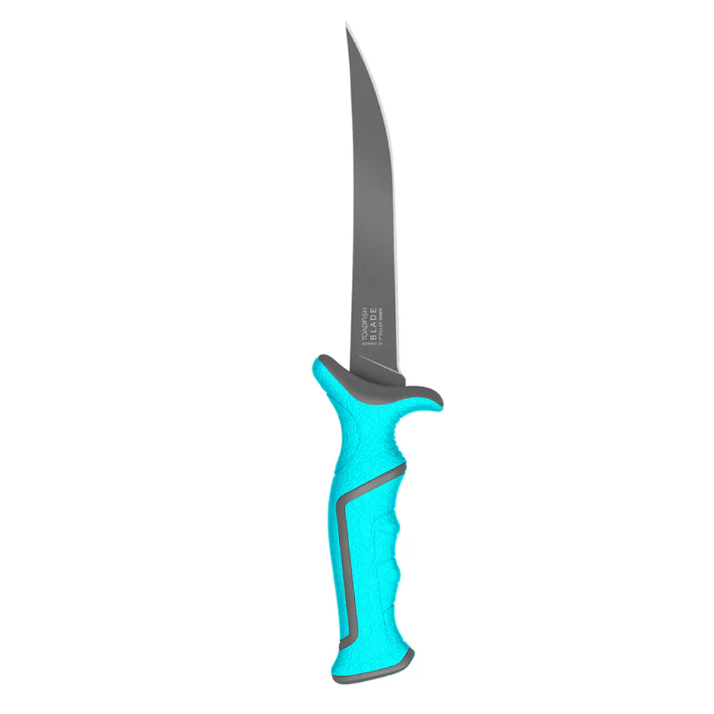 Toadfish Fixed Filet Knives - 7" - Teal