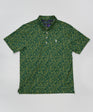 Abstract Arrangement Men's Polo - Green