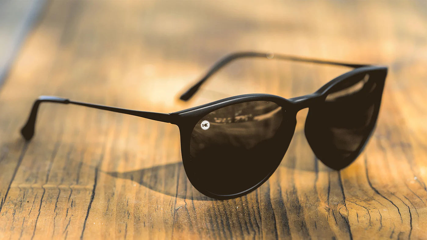 Knockaround - Mary Janes - Black on Black/Smoke