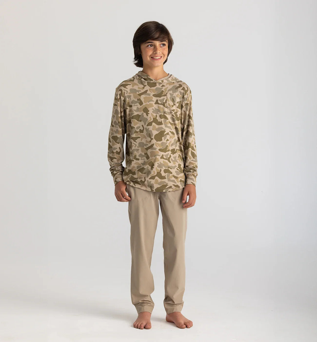 Free Fly Boys' Breeze Pant - Sandbar