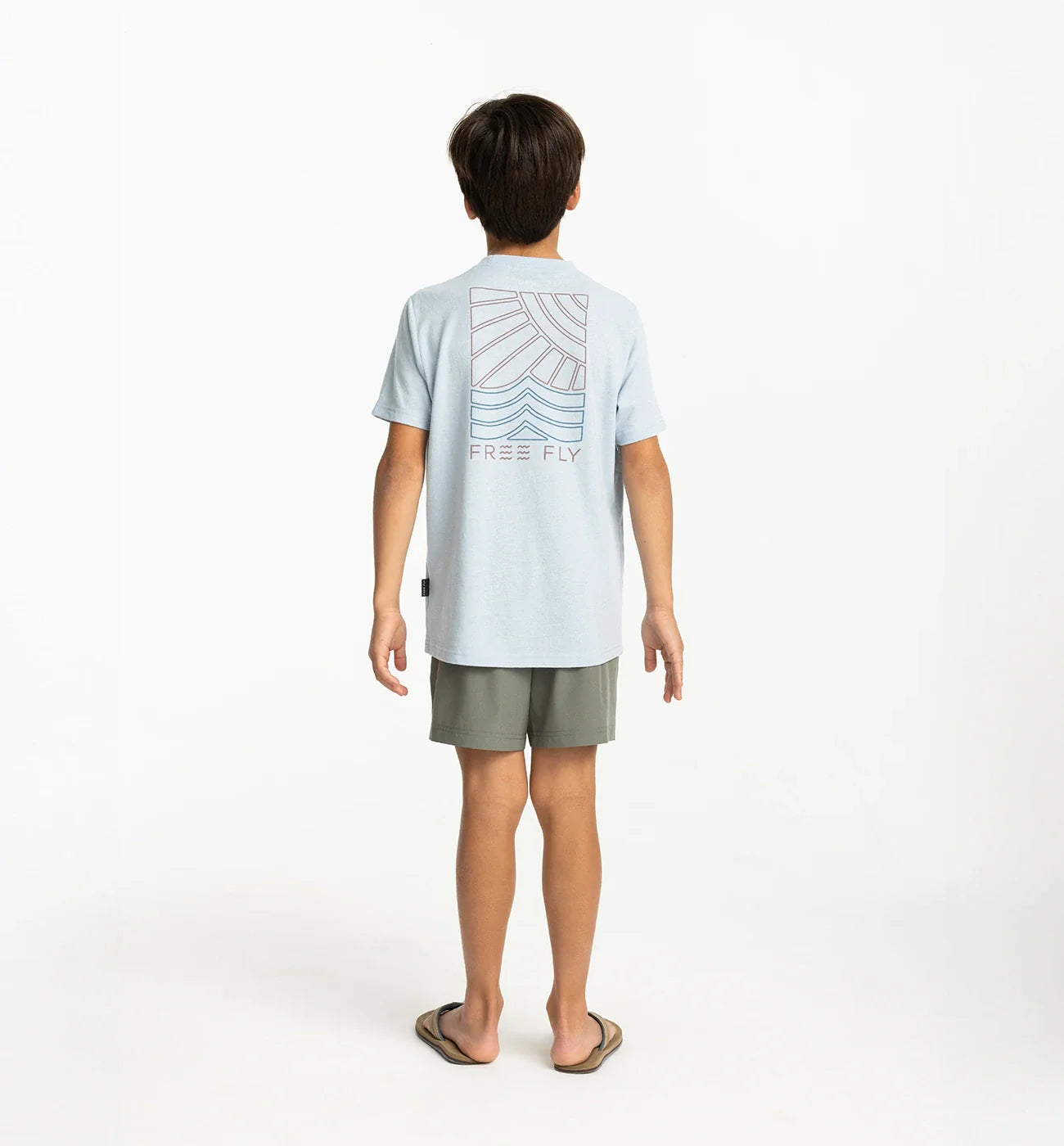 Free Fly Boys' Breeze Short - Agave Green