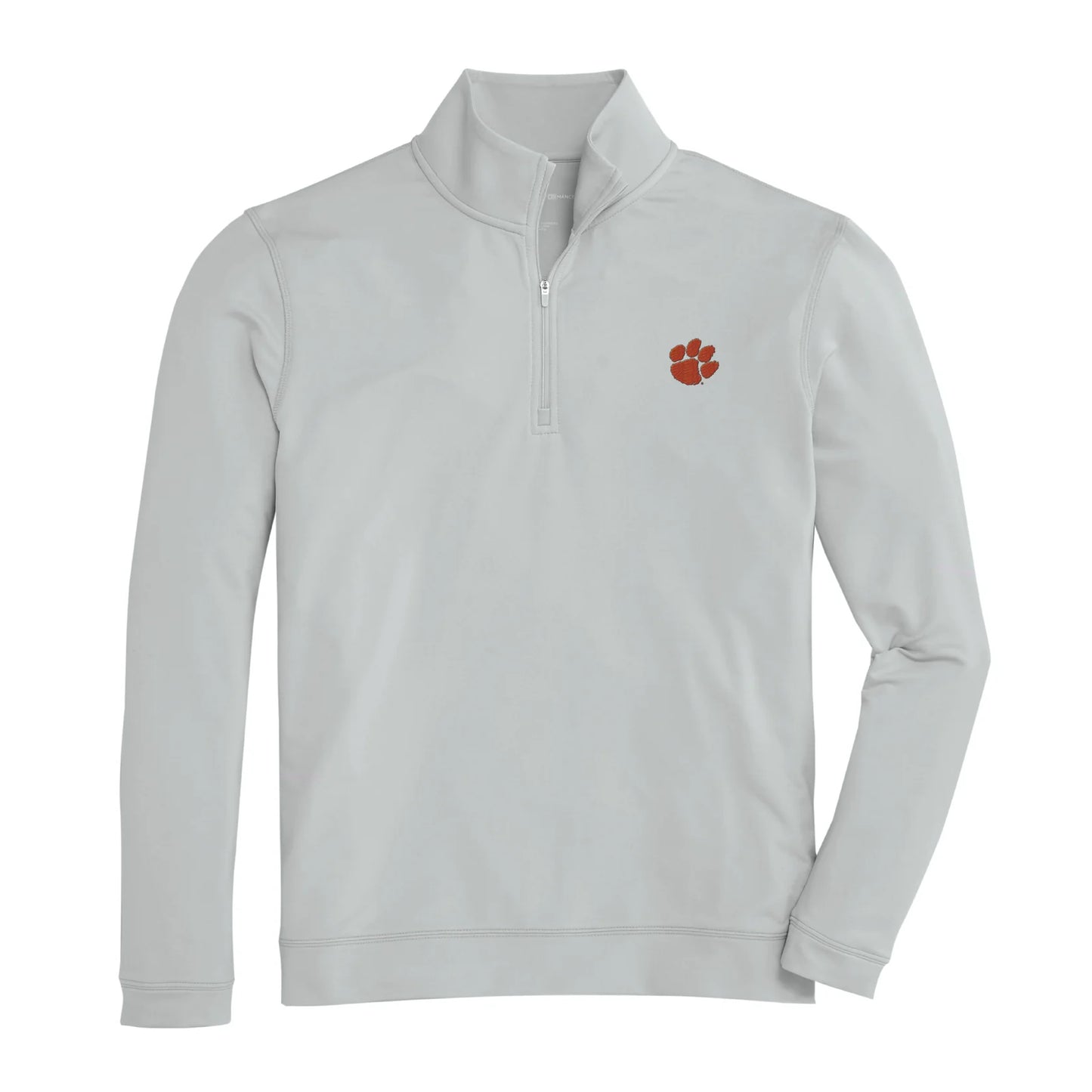 Onward Reserve Clemson Paw Flow Performance Pullover - Mirage Grey