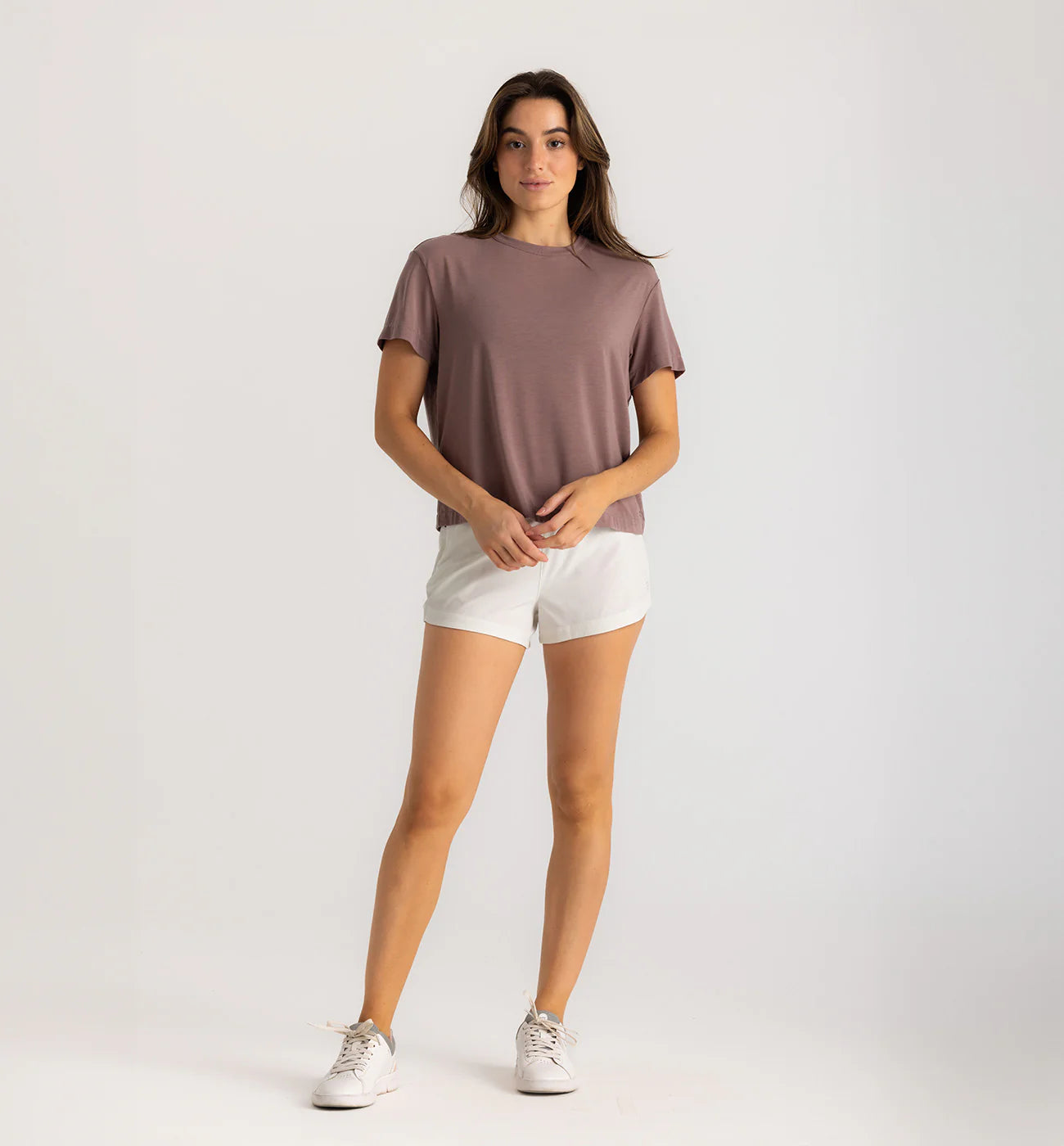 Free Fly Women's Elevate Lightweight Tee - Fig