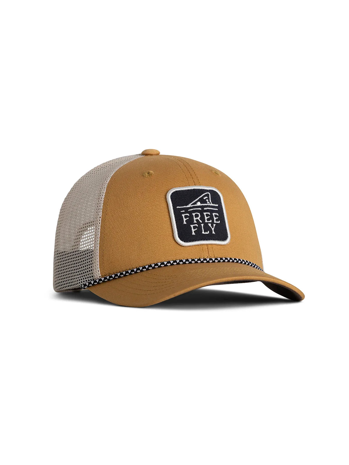 Free Fly Flood Feeder Trucker Hat - Ochre