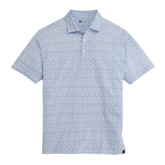 Onward Reserve Fins Printed Icon Polo - White