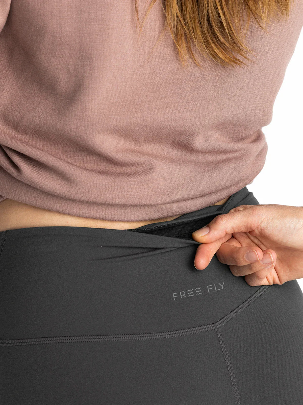 Free Fly Women's All Day Legging - Black Sand