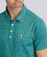 Green Blazer Groove Men's Polo - Green