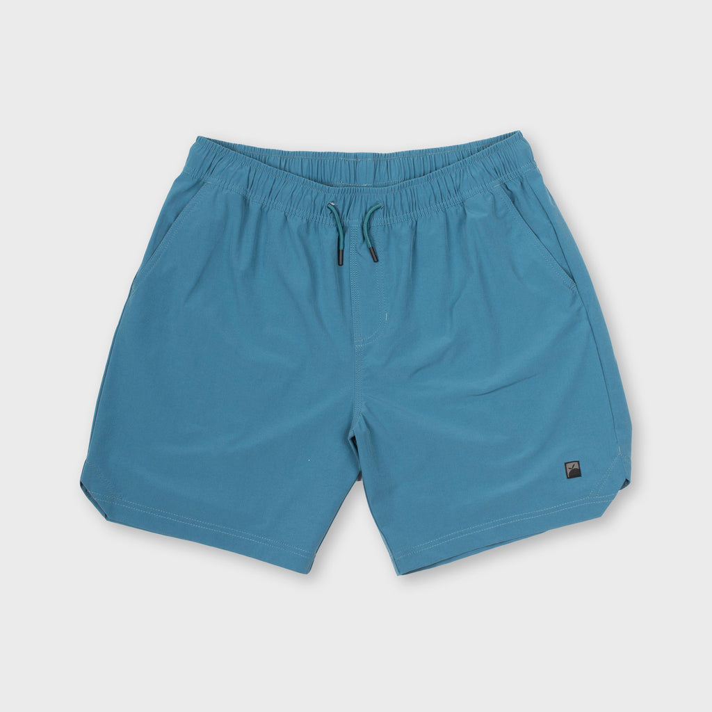 Flomotion Gator Athleisure Shorts - Blue