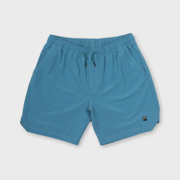 Flomotion Gator Athleisure Shorts - Blue