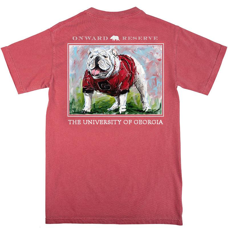 Onward Reserve Youth Patrick Lewis UGA Tee - Washed Red