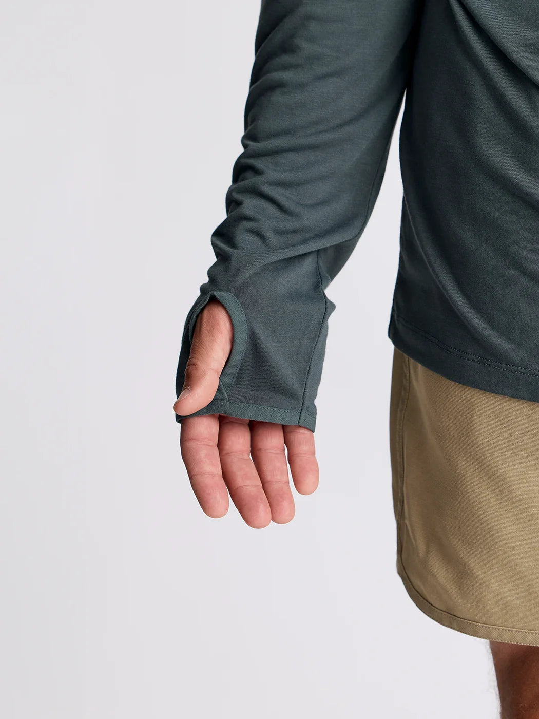Free Fly Men's Bamboo Lightweight Hoodie - Midnight