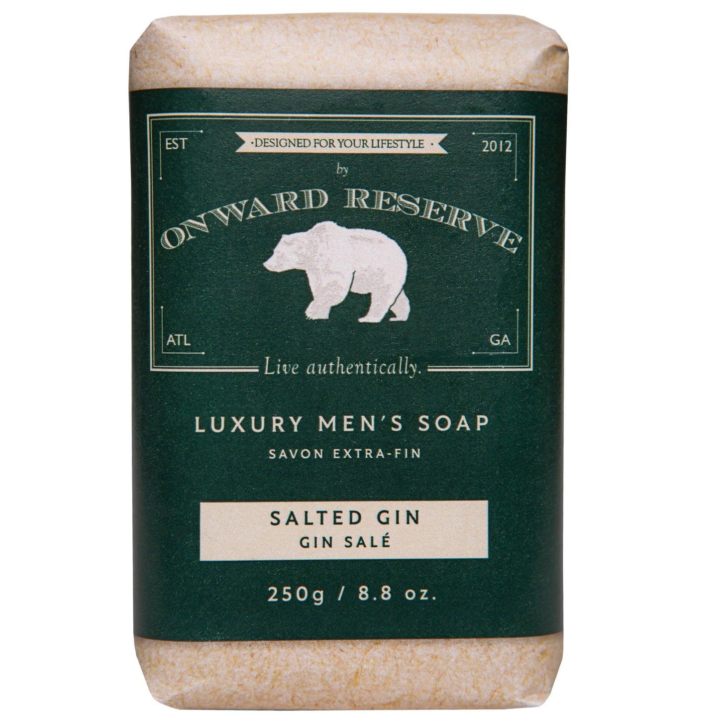 Onward Reserve Salted Gin Bar Soap