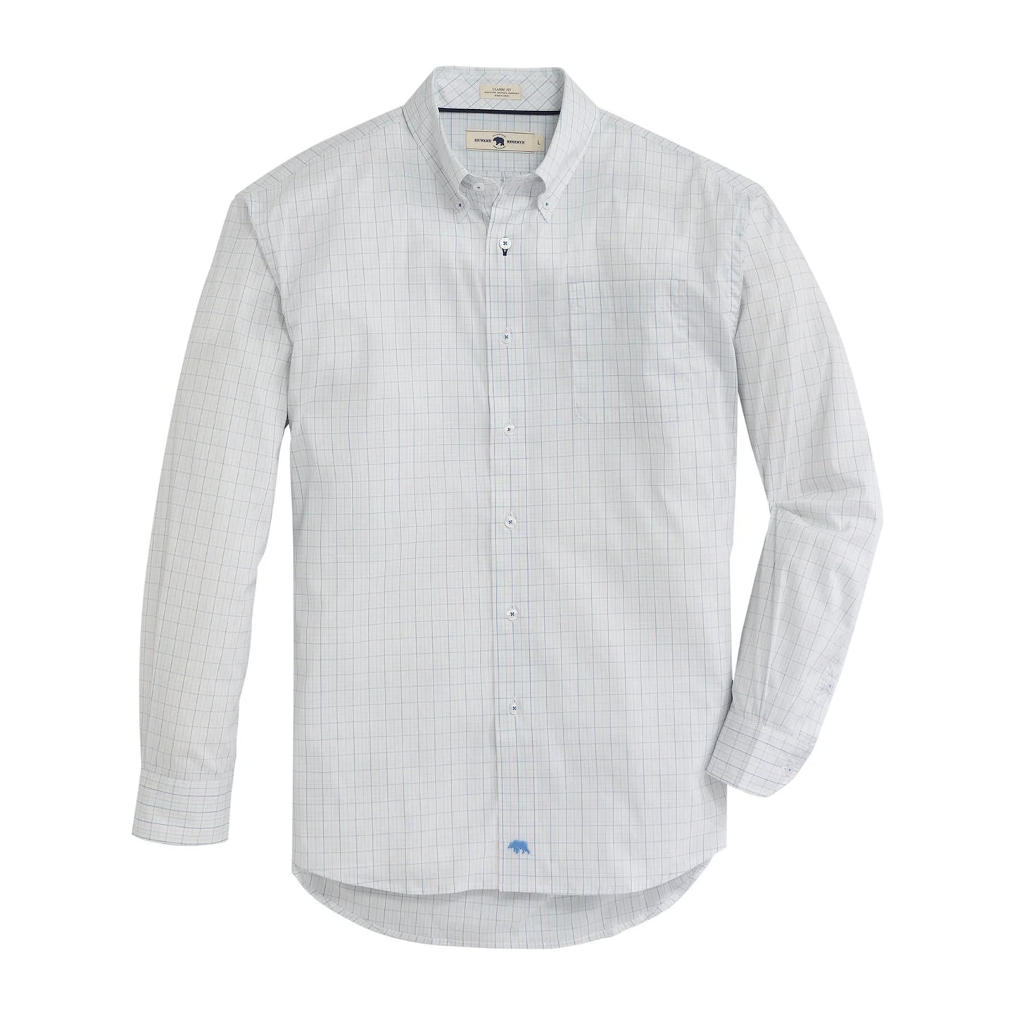 Onward Reserve Classic Fit Quad Button Down. - Piana