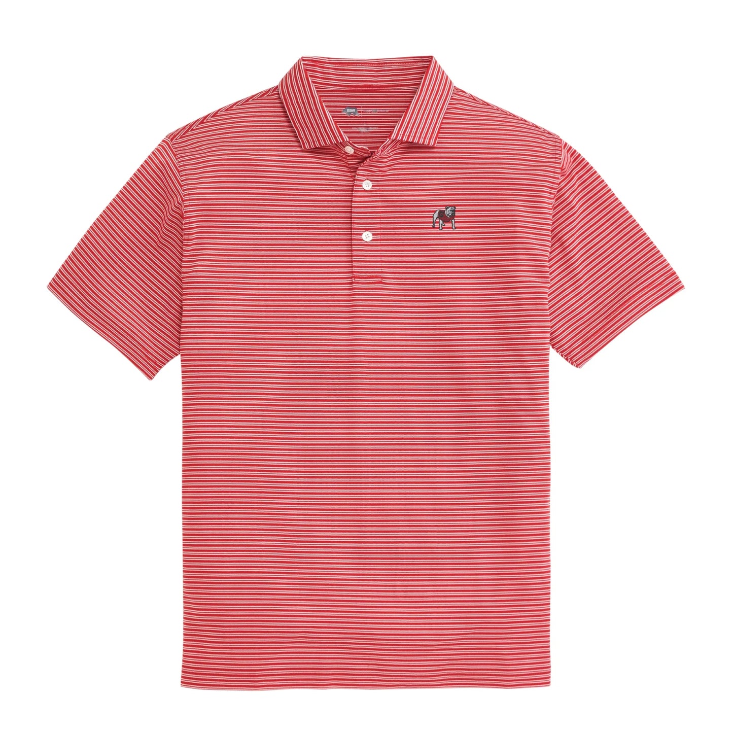 Pairing Stripe Standing Bulldog Performance Pique