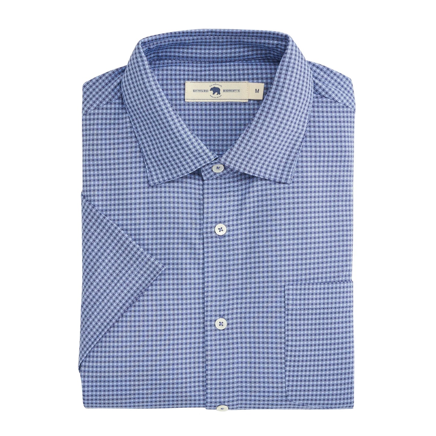 Onward Reserve Gingham Drift Shirt - Naval Academy