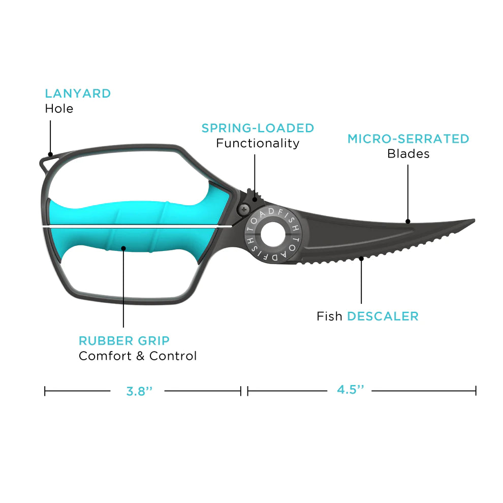 Toadfish Ultimate Shears & Sheath