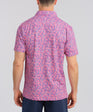 WM Floral Men's Polo - Pink