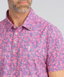 WM Floral Men's Polo - Pink