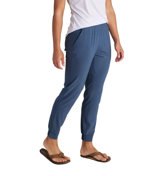 Free Fly Women's Breeze Pull-On Jogger - Blue Dusk II