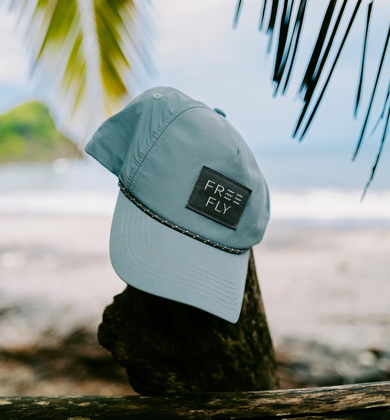 Free Fly Wave 5-Panel Hat - Blue Stone