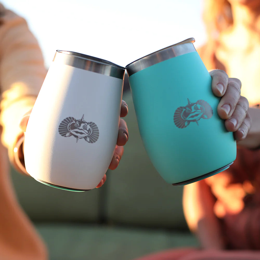 Toadfish Non-Tipping 10oz Wine Tumblers