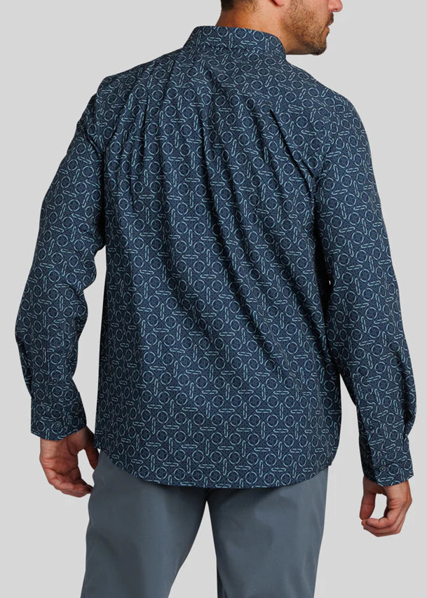 William Murray KNOTTY BY NATURE BUTTON DOWN - Navy