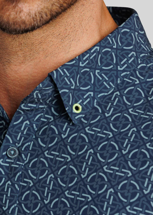 William Murray KNOTTY BY NATURE BUTTON DOWN - Navy