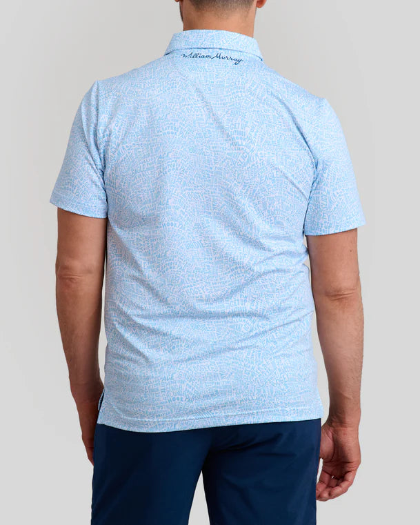 William Murray COURSE TALK POLO - Blue