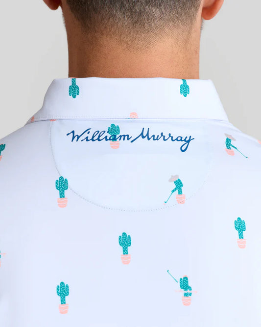 William Murray FREE HUGS POLO - White