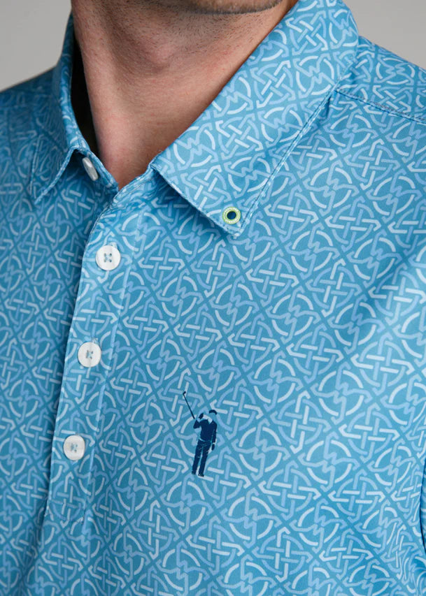 William Murray KNOTTY BY NATURE POLO - Blue